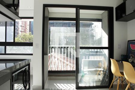 Varanda de kitnet/studio à venda com 1 quarto, 23m² em Pinheiros, São Paulo