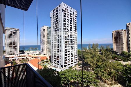 Vista da Suíte de apartamento para alugar com 1 quarto, 68m² em Barra da Tijuca, Rio de Janeiro
