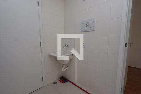 Sala/Cozinha/Lavanderia - ambiente lavanderia de apartamento à venda com 1 quarto, 31m² em Vila Ema, São Paulo