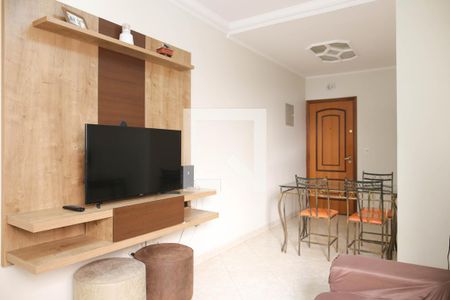 Sala de apartamento à venda com 2 quartos, 68m² em Vila Humaita, Santo André