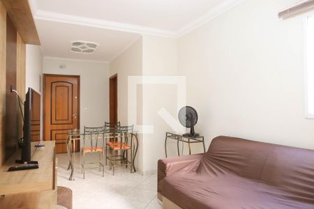 Sala de apartamento à venda com 2 quartos, 68m² em Vila Humaita, Santo André