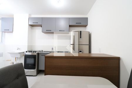 Apartamento para alugar com 42m², 2 quartos e sem vagaDetalhe da Cozinha