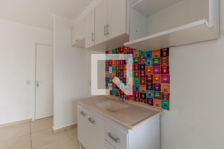 Cozinha de apartamento para alugar com 1 quarto, 37m² em Quinta da Paineira, São Paulo