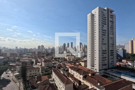 Vista da Varanda da Sala de estar e jantar - 2º Piso de apartamento para alugar com 3 quartos, 130m² em Marapé, Santos