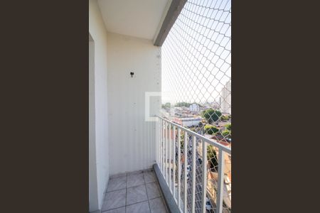 Sacada da Sala de apartamento à venda com 2 quartos, 54m² em Vila Sirena, Guarulhos