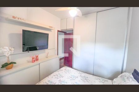 dormitorio  de casa à venda com 3 quartos, 78m² em Itamarati, Belo Horizonte