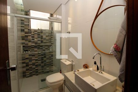 Banheiro Quarto de apartamento à venda com 2 quartos, 60m² em Santo Antônio, Belo Horizonte
