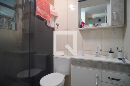 Banheiro de apartamento à venda com 1 quarto, 69m² em Pátria Nova, Novo Hamburgo