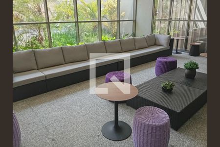 Lounge de kitnet/studio para alugar com 1 quarto, 31m² em Jardim das Acácias, São Paulo