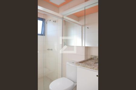 Banheiro da Suíte de apartamento para alugar com 2 quartos, 66m² em São Francisco, Curitiba
