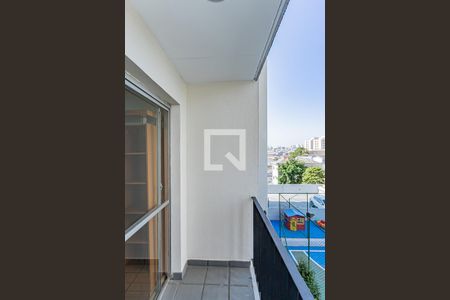 Varanda da sala de apartamento para alugar com 1 quarto, 42m² em Freguesia do Ó, São Paulo
