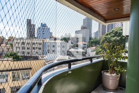 Varanda da sala de apartamento para alugar com 3 quartos, 300m² em Vila Mariana, São Paulo