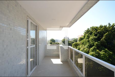 Varanda da Sala de apartamento para alugar com 3 quartos, 70m² em Vila Valqueire, Rio de Janeiro