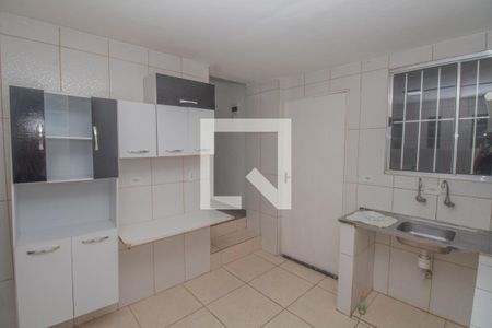 Cozinha de casa para alugar com 1 quarto, 35m² em Chácara Mafalda, São Paulo