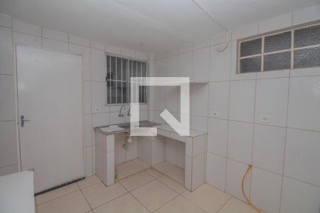 Cozinha de casa para alugar com 1 quarto, 35m² em Chácara Mafalda, São Paulo