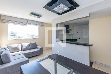 Sala de apartamento à venda com 3 quartos, 75m² em Alto Caiçaras, Belo Horizonte