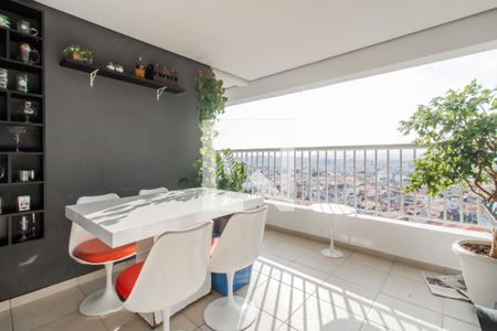 Varanda Goumert de apartamento à venda com 2 quartos, 58m² em Vila Rio Branco, São Paulo