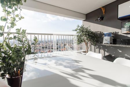 Varanda Goumert de apartamento à venda com 2 quartos, 58m² em Vila Rio Branco, São Paulo