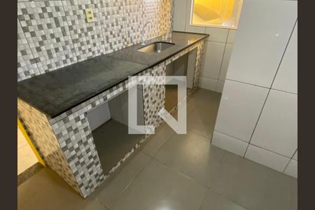 Cozinha de kitnet/studio para alugar com 1 quarto, 30m² em Taquara, Rio de Janeiro
