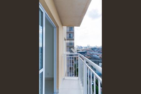 Varanda da Sala de apartamento para alugar com 2 quartos, 38m² em Vila Ivone, São Paulo