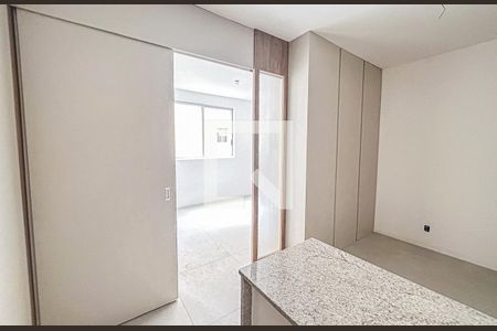 Sala/cozinha de apartamento para alugar com 1 quarto, 33m² em Paquetá, Belo Horizonte