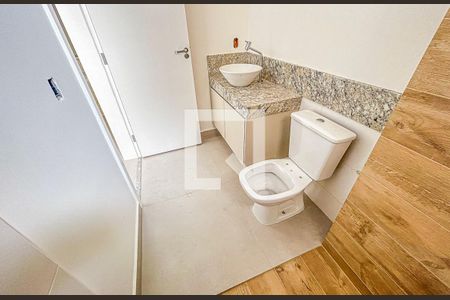 Banheiro de apartamento para alugar com 1 quarto, 33m² em Paquetá, Belo Horizonte