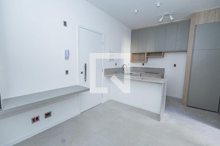 Apartamento para alugar com 33m², 1 quarto e 1 vagaSala e cozinha americana
