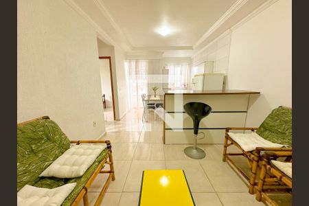 Sala de TV de apartamento para alugar com 2 quartos, 65m² em Ingleses do Rio Vermelho, Florianópolis
