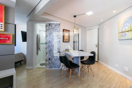 Sala de apartamento para alugar com 1 quarto, 42m² em Vila Izabel, Curitiba