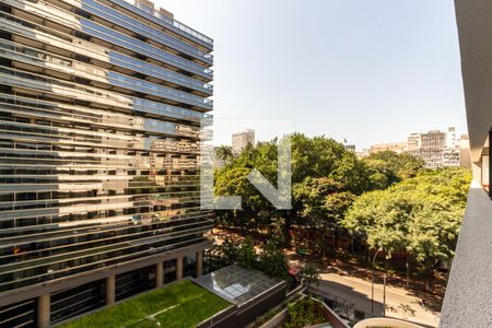 Varanda - Vista de apartamento para alugar com 1 quarto, 43m² em Santa Efigênia, São Paulo