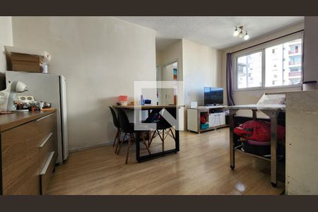 SALA de apartamento para alugar com 2 quartos, 46m² em Areia Branca, Santos