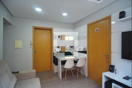 Sala de apartamento à venda com 2 quartos, 51m² em Industrial, Novo Hamburgo