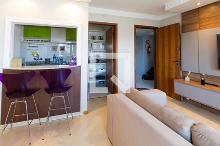 Sala de apartamento para alugar com 3 quartos, 74m² em Jardim Botânico, Curitiba