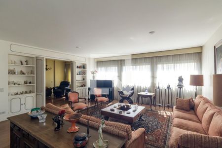 Sala de apartamento à venda com 3 quartos, 230m² em Santa Cecília, São Paulo