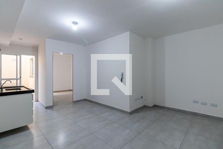Sala / Cozinha de apartamento para alugar com 1 quarto, 28m² em Vila Carrão, São Paulo