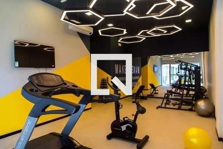 Apartamento para alugar com 34m², 1 quarto e sem vagaÁrea comum - Academia