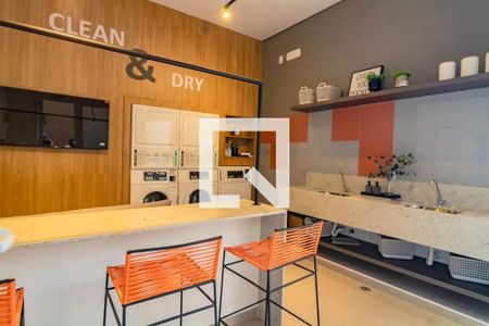 Apartamento para alugar com 34m², 1 quarto e sem vagaLavanderia