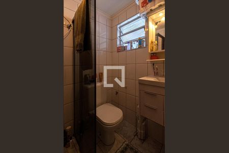 banheiro social de apartamento à venda com 3 quartos, 70m² em Vila Moraes, São Paulo