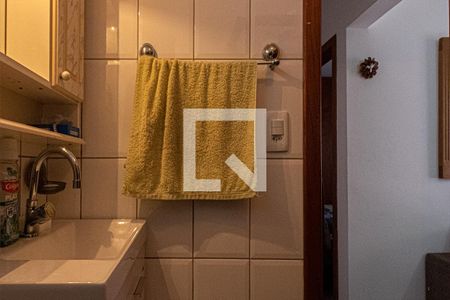 banheiro social de apartamento à venda com 3 quartos, 70m² em Vila Moraes, São Paulo