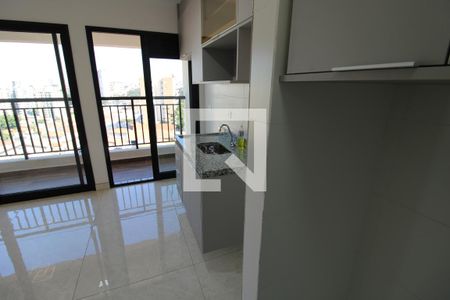 Sala / Cozinha / Área de Serviço  de apartamento para alugar com 2 quartos, 46m² em Vila Dom Pedro Ii, São Paulo