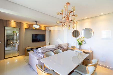 Sala de apartamento à venda com 2 quartos, 58m² em Padroeira, Osasco