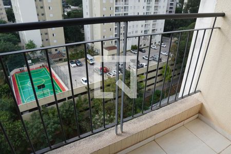 Varanda da Sala de apartamento para alugar com 2 quartos, 60m² em Vila Andrade, São Paulo