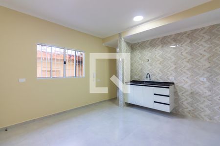 Sala e Cozinha  de casa à venda com 1 quarto, 48m² em Bandeiras, Osasco