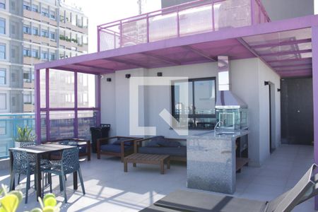 Studio para alugar com 24m², 1 quarto e sem vagaRooftop - Churrasqueira