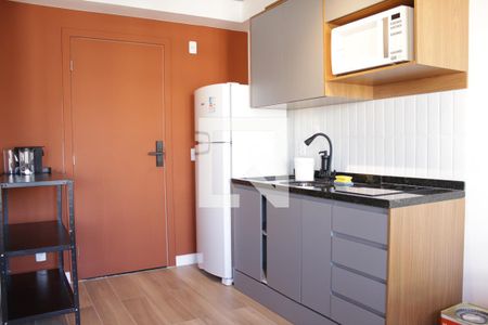 Studio para alugar com 24m², 1 quarto e sem vagaCozinha