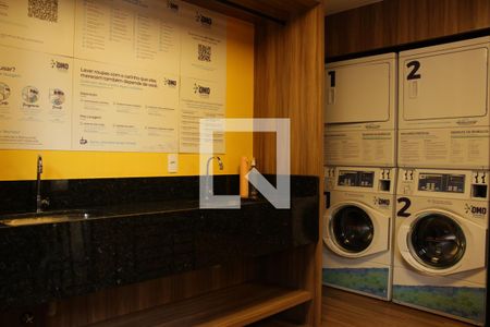 Studio para alugar com 24m², 1 quarto e sem vagaLavanderia