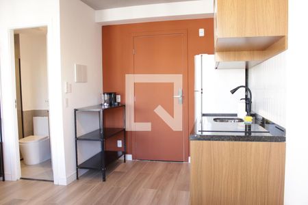 Studio para alugar com 24m², 1 quarto e sem vagaBanheiro e Cozinha
