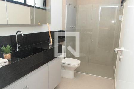 Casa de condomínio para alugar com 208m², 3 quartos e 2 vagasbanheiro da suite