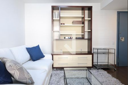 Sala de apartamento à venda com 1 quarto, 65m² em Itaim Bibi, São Paulo