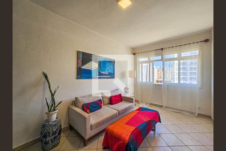 Detalhe Sala de apartamento para alugar com 1 quarto, 81m² em Aparecida, Santos